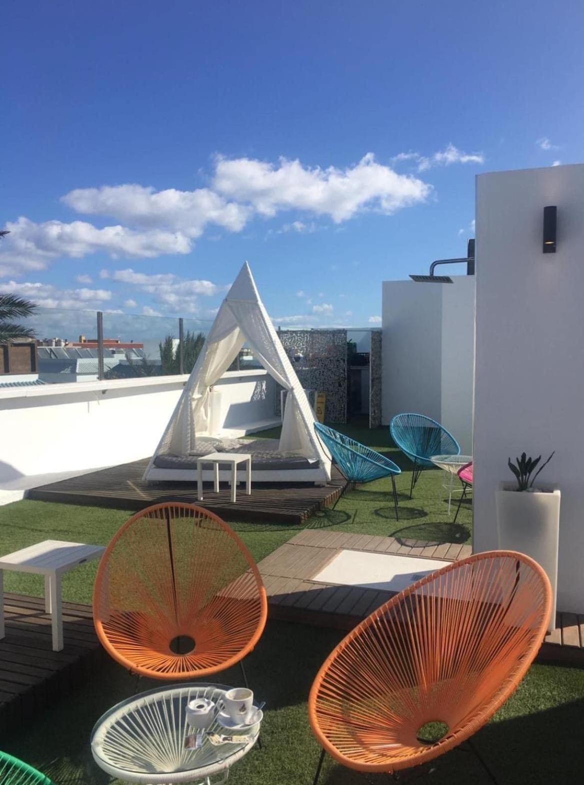 Corralejo Bristol Terrace Apartment Con Giardino Privato Esterno Eksteriør bilde